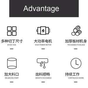 Hn Qdmech Groente Versnippering Industriële Machine Vers Fruit Snijmachine Keukenmachine Groentesnijmachine - Product Image 4