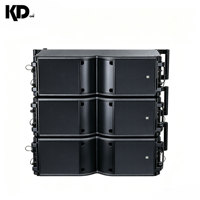 Haut-parleur professionnel Line Array double de 8 pouces, puissance de sortie de 2000 W, impédance de 8 ohms, aimant en néodyme