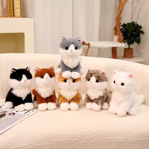 Nieuwe Kat Pluche Speelgoed Kinderen Speelgoed Te Koop Ademhaling Kat Desktop Decoratie Custom Pluche Speelgoed - Product Image 5