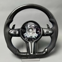 Setir Kemudi Kulit Carbon Firer untuk BMW F10 F15 F21 F20 F25 F30 F32 F34 F36 M3 M5 X4 X6 E71 E87 E90 E92