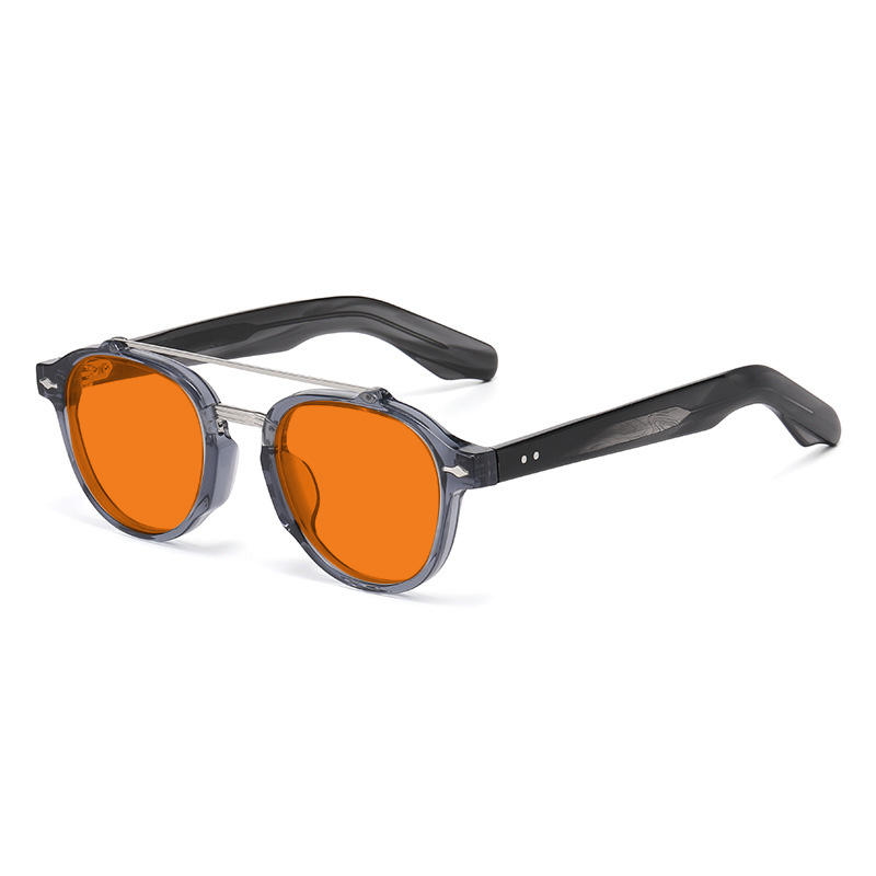 สีเทาเงิน/ส้ม