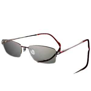 <strong>2025</strong> <strong>New</strong> Luxury Best Selling <strong>New</strong> Lady Half Frame Pure <strong>Titanium</strong> Spectacle Frames
