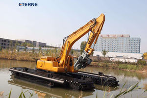 Eterne 15-30 tonnellate di dragaggio anfibio escavatore con pompa di aspirazione idraulica a sabbia - Product Image 6
