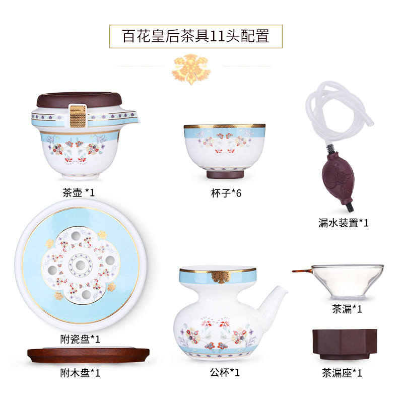 ชุดน้ำชา Queen of Flowers 11 ชิ้น สำหรับ 6 ท่าน