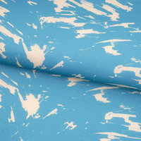 Tissus spandex en polyester à impression personnalisée Tissu de plongée sous-marine en tricot épais Tissu de plongée en néoprène pour robes