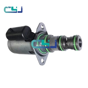 Vanne solénoïde hydraulique 24V AT303799 pour excavatrice John Deere E210LC 300D E360LC, pièces hydrauliques, soupape de sécurité pour excavatrice - Product Image 5