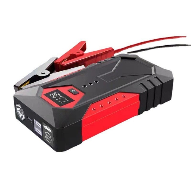 Large Capacity Car Emergency Tool 12V Jump Starter Power Bank 6000mAh 600A Peak Current for  Car  Use