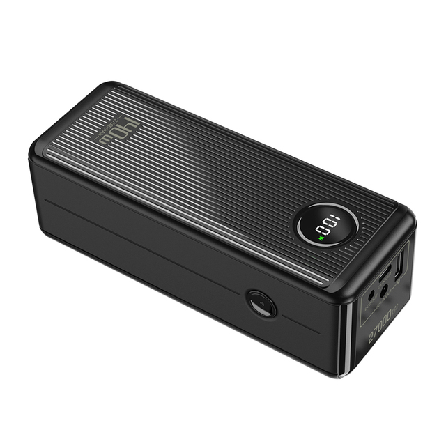100W Fast Charge Power Bank 27000mAh Battery Pack USB C DC Super Large Capacity 4 Port Universal Portable Charger Powerbank
