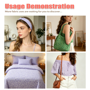 Tessuto Satinato con Motivi Floreali in Rilievo, Morbido e Traspirante in Poliestere, Colori Personalizzabili per Abiti da <span class=keywords><strong>Bambina</strong></span>, Divani, Borse e Biancheria da Letto, Vendita Diretta dalla Fabbrica - Product Image 2