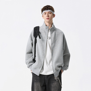 <span class=keywords><strong>Sweat</strong></span>-shirt <span class=keywords><strong>sans</strong></span> <span class=keywords><strong>capuche</strong></span> pour <span class=keywords><strong>homme</strong></span> avec design à la mode Look cool pour <span class=keywords><strong>sweat</strong></span>-shirt Saison d'automne <span class=keywords><strong>Sweat</strong></span>-shirt avec logo sur le devant - Product Image 2