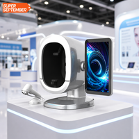 Super Sept. Analyseur de diagnostic cutané 3D AI pour salon, scanner facial, miroir magique, système d'analyse de la peau