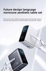 อะแดปเตอร์ Anker Nano 100W GaN ชาร์จเร็ว 3 พอร์ต พร้อมหน้าจอแสดงผลอัจฉริยะ รองรับสายชาร์จ 240W รุ่น B121B รองรับ Power Delivery 100W - Product Image 6