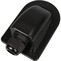 Boîte de presse-étoupe étanche simple à Double câble 3-7mm pour panneau solaire ABS noir/blanc pour panneau solaire camping-cars caravanes bateaux