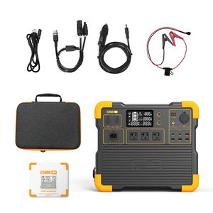 Station d'alimentation portable 2400W 2048Wh, générateur solaire de secours pour la maison et le camping - Product Image 5