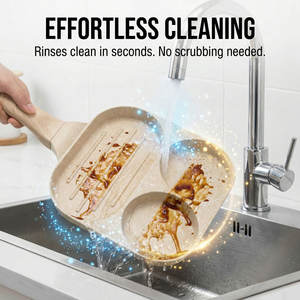 <span class=keywords><strong>กระทะ</strong></span>อลูมิเนียมเคลือบสารกันติด E-Top 3 ช่อง สำหรับทำไข่เจียว แพนเค้ก ใช้ได้กับเตาแก๊สและเตาแม่เหล็กไฟฟ้า - Product Image 4