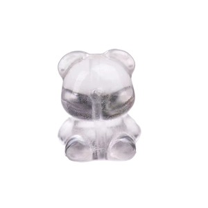 Rõ Ràng Pha Lê Gummy Gấu Hạt Trắng Pha Lê Gấu Bông Hạt Đá Quý Dễ Thương Gấu Đá Hạt Cho Đồ Trang Sức Thủ Công Tự Làm - Product Image 5