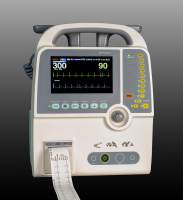 Défibrillateur portable externe à double phase externe manuel et automatique de premiers soins Utilisation vétérinaire AED