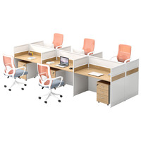 Mobilier de bureau moderne BGZ-66 tables et chaises de bureau table de travail table de personnel table de personnel bureaux en forme de l