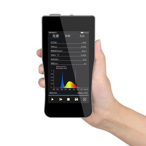 StockPPFD portátil de dos colores HP-350 espectrómetro analizador iluminómetro de color con probador de índice de reproducción de temperatura de color alto - Product Image 1