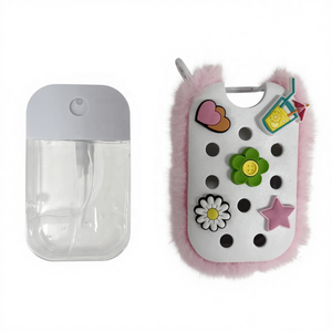 Regalo <span class=keywords><strong>de</strong></span> Navidad <span class=keywords><strong>para</strong></span> Mujer, Perfume, Accesorios, Estuche <span class=keywords><strong>de</strong></span> Silicona <span class=keywords><strong>para</strong></span> Desinfectante <span class=keywords><strong>de</strong></span> Manos con Dijes, Bolsa <span class=keywords><strong>de</strong></span> Maquillaje - Product Image 6