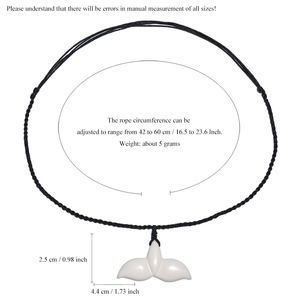 Ciondolo a Coda di Pesce in Osso di Yak Intagliato a Mano GX038, Gioiello Etnico Maori della Nuova Zelanda, Amuleto Totemico Primitivo per Hawaii - Product Image 4