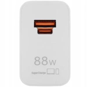 Cargador Superrápido SuperCharge Max de 88 W con Dos Puertos, Enchufe Europeo, Adaptador USB A, Cargador USB C Gan para <span class=keywords><strong>Huawei</strong></span> Mate 60Pro 50 P60 Honor Nova P40 - Product Image 4