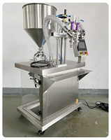 Machine de remplissage de crème, lotion et détergent à écran tactile PLC, ligne de production de shampoing
