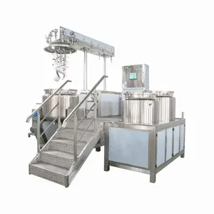 100l 200l 300l vacuum homogenizer emulsifying mixer cosmetic cream mayonnaise making machine