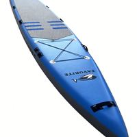 Planche gonflable à aileron central de 700 cm (92 pieds) avec pompe manuelle haute pression pour la course et le sauvetage en mer – Direct usine Lumark Chine