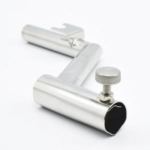 Support d'angle en acier inoxydable pour canne à pêche, accessoire universel en métal épaissi pour boîte de pêche - Product Image 1