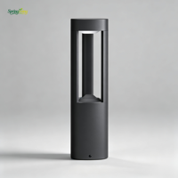 Lampe de balise de jardin en alliage d'aluminium LED DC/AC, étanche IP65, à économie d'énergie, pour aménagement paysager, fournie directement par l'usine