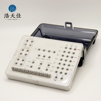 Boîte de désinfection pour instruments d'implantation osseuse, kit d'instruments chirurgicaux pour implants dentaires, boîte pour dispositifs d'implantation en promotion