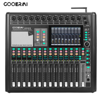 Mezcladora Digital Profesional MD16/6 de 16 Canales, Consola de Mezcla de Sonido con 16 DSP y Pantalla Táctil de 7 Pulgadas