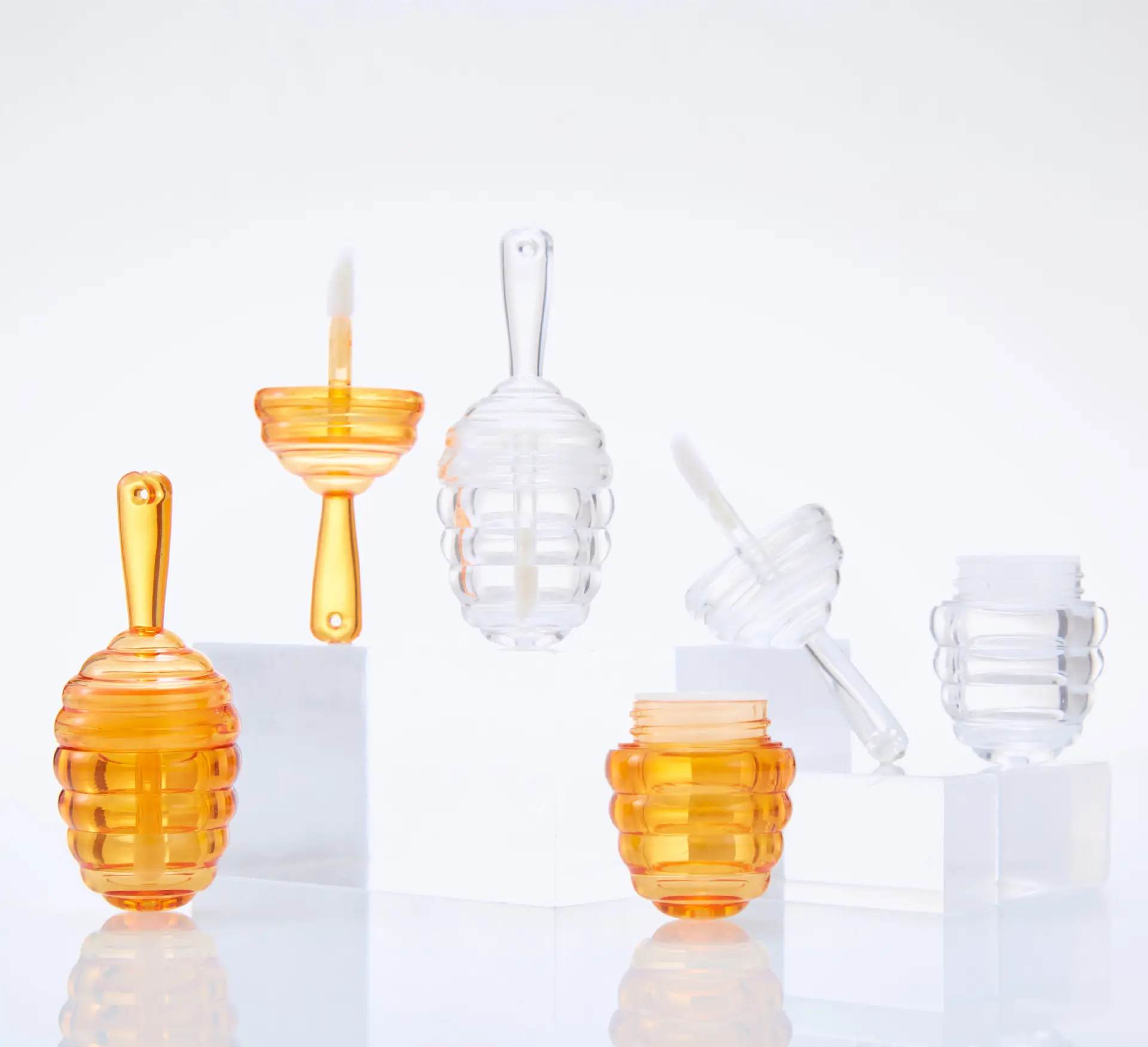 Mini Bienenstock Lip gloss leere Tube Lippenstift Tube grenz überschreitend heiß verkauften Hersteller Direkt vertrieb