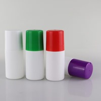Conteneurs cosmétiques de soins personnels en gros, flacons roll-on vides en plastique pour déodorant liquide, 30 ml, 50 ml