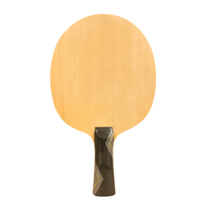 <span class=keywords><strong>Raquette</strong></span> de tennis de table en carbone ZYLON gris et noir lame de tennis de table hinoki professionnelle personnalisée 5PLY WOOD + 2PLY CARBON - Product Image 2