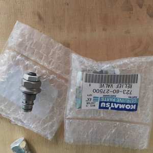 El mejor precio a la venta para nuevo para Komatsu WA200 WA250 Válvula de alivio del cargador 723-60-27500 Material de acero - Product Image 5