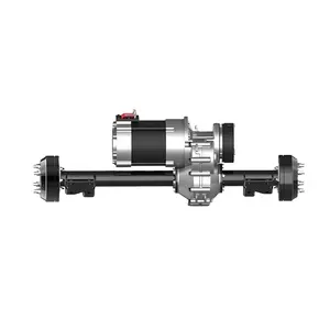 Moteur électrique à axe DC 48V 3000W avec arbre cannelé adapté aux voiturettes de golf électriques - Product Image 1