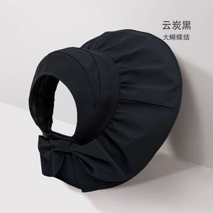 Sun Hat Wide Brim UV Protection Breathable Solid Color Visor For Women Adult Bucket Hat - Product Image 3