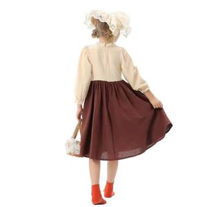 Disfraz de Princesa Medieval Europea Vintage para Niñas, Estilo Granja Pastoral, para Halloween - Product Image 4