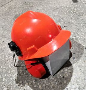 Casco de Seguridad Multifuncional Antiruido con Orejeras Protectoras para Operadores de Desbrozadoras y Recortadoras de Césped - Product Image 4