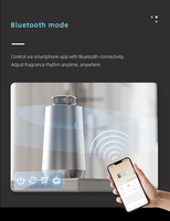 Diffuseur d'arômes portable pour voiture, rechargeable USB Type C, diffuseur d'huiles essentielles et de parfums pour véhicule, purificateur d'air de table