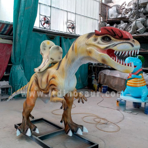 Personnalisez la grande statue géante grandeur nature de dinosaure de parc à thème extérieur artificiel de <span class=keywords><strong>mini</strong></span> <span class=keywords><strong>golf</strong></span> en fibre de verre pour la vente de jardin - Product Image 4