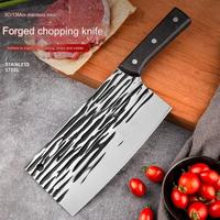 Couteau de chef tranchant coupe de viande couteau à découper les légumes forgé à la main cuisine ménage couteau en acier inoxydable