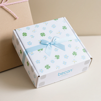 Boîte coulissante personnalisée Becan avec logo, écologique et recyclable, en papier kraft rectangulaire, finition mate ou brillante, fabrication en gros