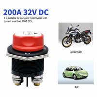 Interrupteur d'isolement de batterie 200A Max 32VDC pour bateau et caravane