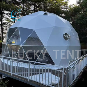 Personalizable 5-48m PVC vidrio hoteles eventos <span class=keywords><strong>Iglu</strong></span> iglú casa geodésica Camping cúpula tienda para Glamping árabe tienda - Product Image 2