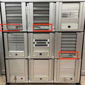 HBMR Verrou de porte coulissante antirouille en acier galvanisé électrique sur mesure <span class=keywords><strong>pour</strong></span> porte à <span class=keywords><strong>volet</strong></span> roulant - Product Image 5