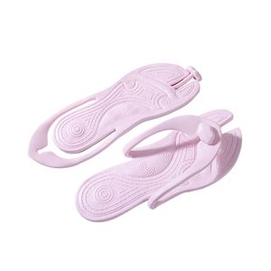 รองเท้าแตะพับได้แบบพกพาสำหรับเดินทาง  โลโก้สั่งทำได้  กันลื่น เหมาะสำหรับไปเที่ยวทะเล  รองเท้าใส่อาบน้ำ - Product Image 4