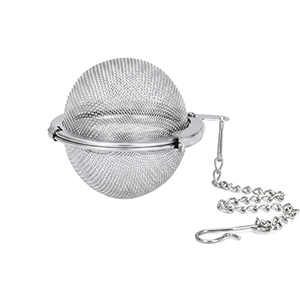 En gros Infuseur à thé boule en acier inoxydable à maille métallique pour thé en vrac - Product Image 1